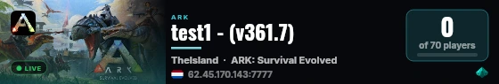 test1 - (v361.7) live status badge
