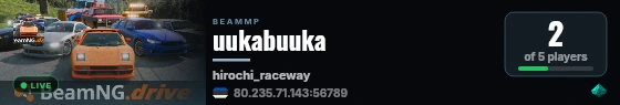 uukabuuka live status badge