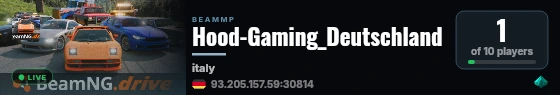 Hood-Gaming_Deutschland live status badge