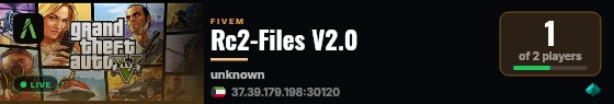 Rc2-Files V2.0 live status badge
