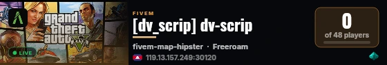 [dv_scrip] dv-scrip live status badge