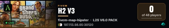 H2 V3 live status badge