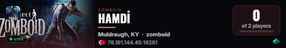 HAMDİ live status badge