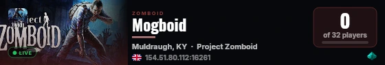 Mogboid live status badge