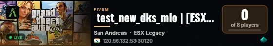  test_new_dks_mlo | [ESX Legacy] live status badge