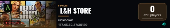  L&H STORE  live status badge