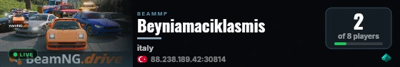 Beyniamaciklasmis live status badge