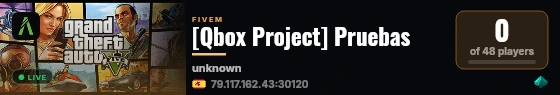 [Qbox Project] Pruebas live status badge