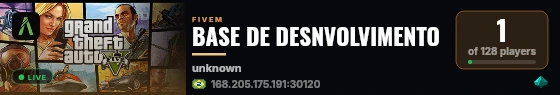 BASE DE DESNVOLVIMENTO live status badge