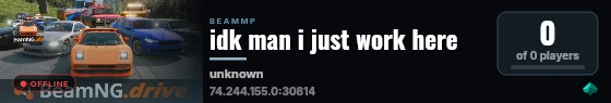 idk man i just work here live status badge