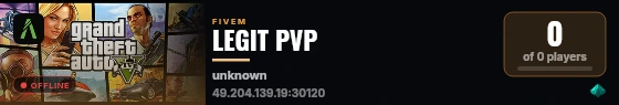 LEGIT PVP  live status badge