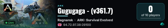 Gugugaga - (v361.7) live status badge