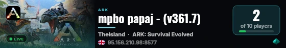 mpbo papaj - (v361.7) live status badge
