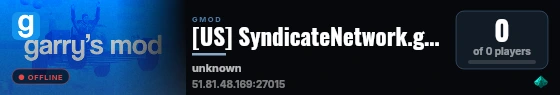 [US] SyndicateNetwork.gg | NEW | HIRING STAFF | live status badge