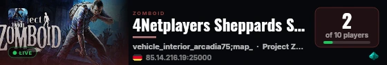 4Netplayers Sheppards Server live status badge