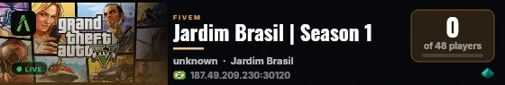 Jardim Brasil | Season 1 live status badge