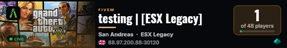 testing | [ESX Legacy] live status badge