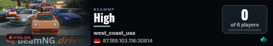 High live status badge
