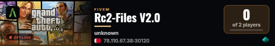 Rc2-Files V2.0 live status badge
