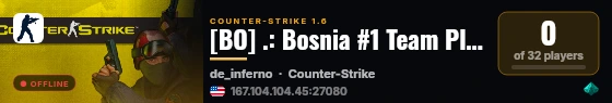 Skaviados [32 Slots Publico] [www.skaviados.net] by Localstrike live status badge
