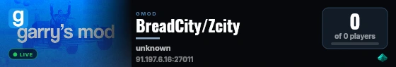 BreadCity/Zcity live status badge
