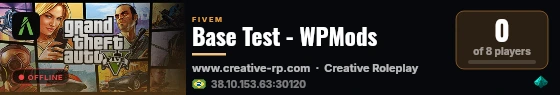 Base Test - WPMods live status badge