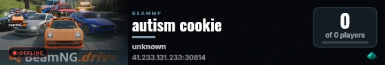 autism cookie live status badge