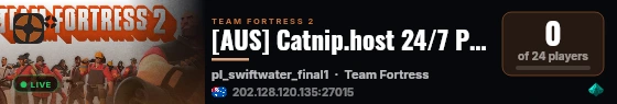 [AUS] Catnip.host 24/7 Payload live status badge