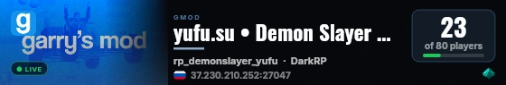 yufu.su • Demon Slayer #3 • French • discord.gg/yufuds live status badge