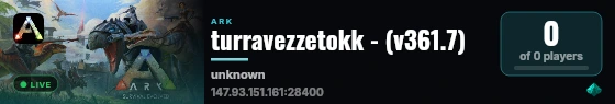 turravezzetokk - (v361.7) live status badge