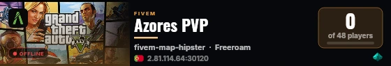 Azores PVP live status badge