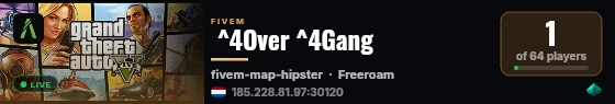  ^4Over ^4Gang    live status badge