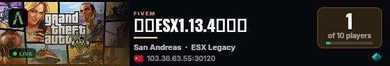 小枫ESX1.13.4终极版 live status badge