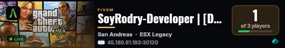 SoyRodry-Developer | [Developer-SoyRodry] live status badge