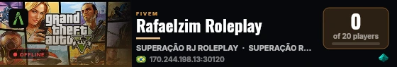 Rafaelzim Roleplay live status badge