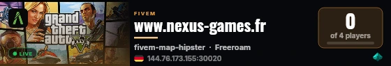 www.nexus-games.fr live status badge