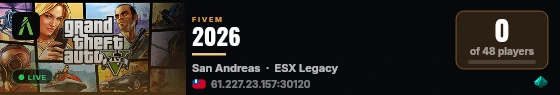 2026 live status badge