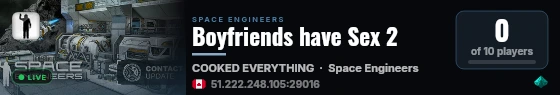 Boyfriends have Sex 2 live status badge