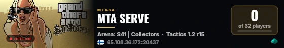 MTA SERVE live status badge