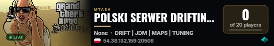 POLSKI SERWER DRIFTINGU BUDOWA live status badge