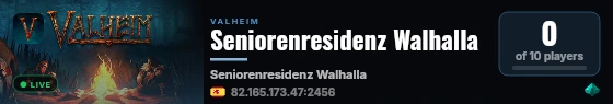 Seniorenresidenz Walhalla live status badge