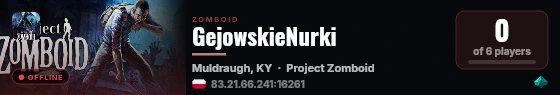 GejowskieNurki live status badge