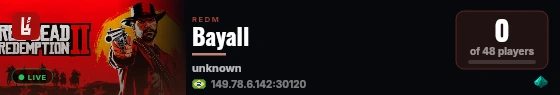 Bayall live status badge