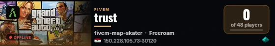 trust live status badge