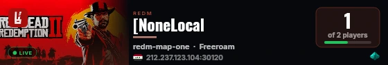[NoneLocal live status badge
