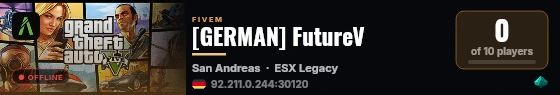[GERMAN] FutureV  live status badge