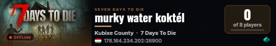 murky water koktél live status badge