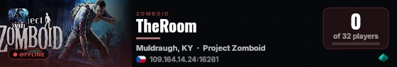 TheRoom live status badge