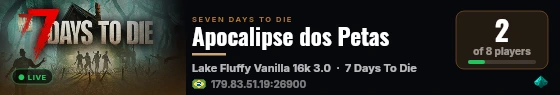 Apocalipse dos Petas live status badge