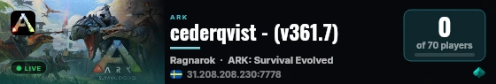 cederqvist - (v361.7) live status badge